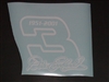 Dale Earnhardt #3 Logo Decal