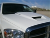 White truck w/ Black TURBO DIESEL Cummins Logo Hood #2 Decals