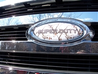 Truck Grill w/ Pink SUPER DUTY Logo