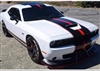 Dodge Challenger 2 Color Rally stripes Number 2