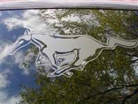 Mustang Pony Rear window DECAL