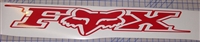 LARGE Fox Racing 2009 10"X40" Decal