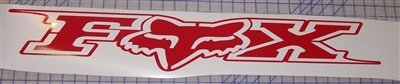 LARGE Fox Racing 2009 10"X40" Decal