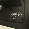 JEEP GIRL ! ! !  Full color Decal Sticker