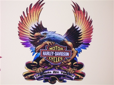 Harley Davidson Eagle Legends Decal