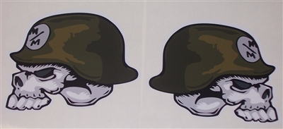 Metal Mulisha Helmet Decals