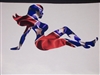 REBEL FLAG Trucker GirlDecal