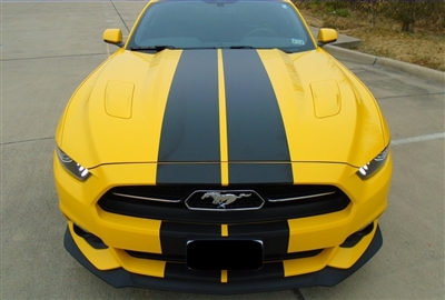 2015 Mustang w/ 10" Plain Rally Stripes

Sold as a set of 6 stripes and will do the hood roof trunk and bumpers of your new Mustang