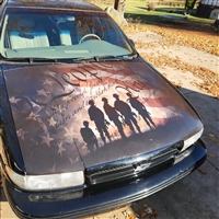 Universal We the People Hood Wrap 2 STYLES fit All Make and Model Car Truck or wall Graphic Mural Decal Sticker