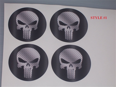 Wheel Center Cap Overlay Decal Set