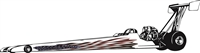American Flag Race Jr. Dragster Graphic
