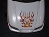 Tribal Flame Real Fire Decal