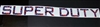 REBEL FLAG SUPER DUTY Decal