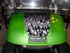 Green EZGO w/ 19" Sea of Skulls