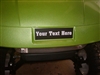 Green Golf Cart w/ EZGO Logo Cover