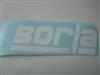 Borla Side or window decals