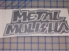 Metal Mulisha Skull Window 7X14 Decal