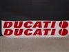 Ducati Decal Size 6" X 44"