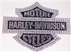 Harley Davidson Bling Decal 8x10