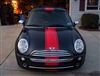 Black Car w/ Red 11" Single Rally Stripe