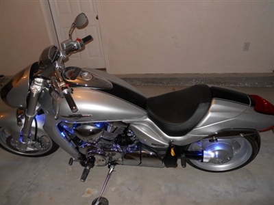 Silver Cruiser w/ 6" Stripe Kit