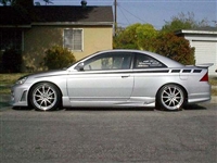 Gray car w/ Side Graphics 99a
