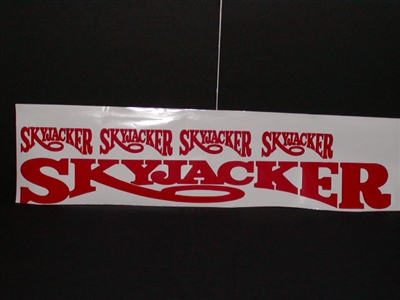 Skyjacker Windshield decal