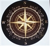 Rose compass Decal