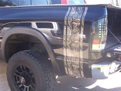 Printed Mossy Oak CAMO Truck Decal