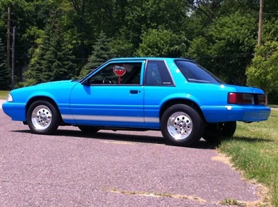 1979 - 1993 Ford Mustang Plain Side Rocker Stripes