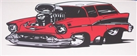 57 Chevy Nomad Wall Decal
