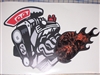 BLOWER ENGINE Decal