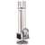 Simple Spaces VPD51443AS3L Fireplace Tool Set, Antique Silver, 5-Piece