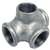 B & K 510-814 Pipe Tee, 3/4 in, Threaded