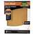 Gator 4465 Sanding Sheet, 11 in L, 9 in W, Extra Fine, 220 Grit, Garnet Abrasive, Paper Backing