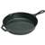 Lodge L10SK3 Pre-Seasoned Skillet, 12 in Dia, Iron, Black