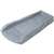 Amerimax 3014-12 Splash Block, 24 in L, 11-1/2 in W, Polypropylene, Slate Gray