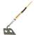 Vulcan 34468 Mortar Hoe, 10 in W Blade, Steel Blade, 60 in L Handle, Wood Handle