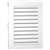 Canplas 626080-00 Gable Vent, 17.24 in L, 23-1/4 in W, Polypropylene, White