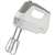 Black+Decker MX1500W Hand Mixer, 120 V, 175 W, 5-Speed, Gray/White