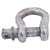 Fehr 1/4IN Anchor Shackle, 1/4 in Trade, 0.33 ton Working Load, Commercial Grade, Steel, Galvanized