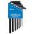 Eklind 10507 Hex Key Set, Includes: 1.5 to 6 mm Keys, 7-Piece, Steel, Black