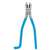 Channellock 350S Iron Workers Plier, 8-3/4 in OAL, Blue Handle, Ergonomic Handle, 1.06 in W Jaw, 1.28 in L Jaw