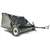 Agri-Fab 45-0320 Lawn Sweeper, 13.2 cu-ft Hopper, 5.1:1 Brush to Wheel Ratio, 4-Brush, Clear