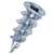 Cobra Anchors 034S Hollow Wall Anchor, Zinc, 52 lb