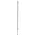 Zareba Fi-Shock A-48 Step-In Fence Post, 4 ft OAH, Polypropylene, White