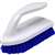 Quickie 202ZQK Scrub Brush, Polypropylene Bristle, Blue Bristle, 2-3/4 in W Brush, 6-1/4 in OAL