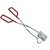 GrillPro 40730 Turner Ant Tong Combo With PVC Grip Handles, 15 in Length, Chrome Plated