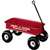 Radio Flyer 1800 Wagon, 200 lb, Steel, Red