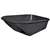 Landscapers Select 34641 Wheelbarrow Tray, 40 in L, 27-1/2 in W, 6 cu-ft, Polymer, Black